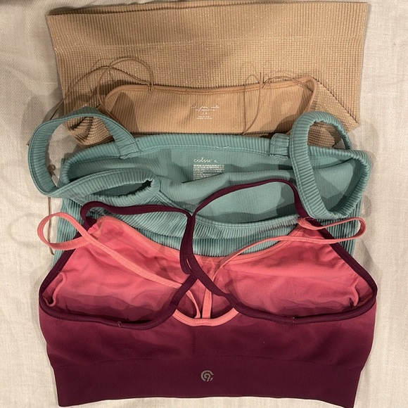 B05101 Urban Outfitters Out From Under beige crop top (L) COLSIE XL champion Xl - Picture 3 of 3